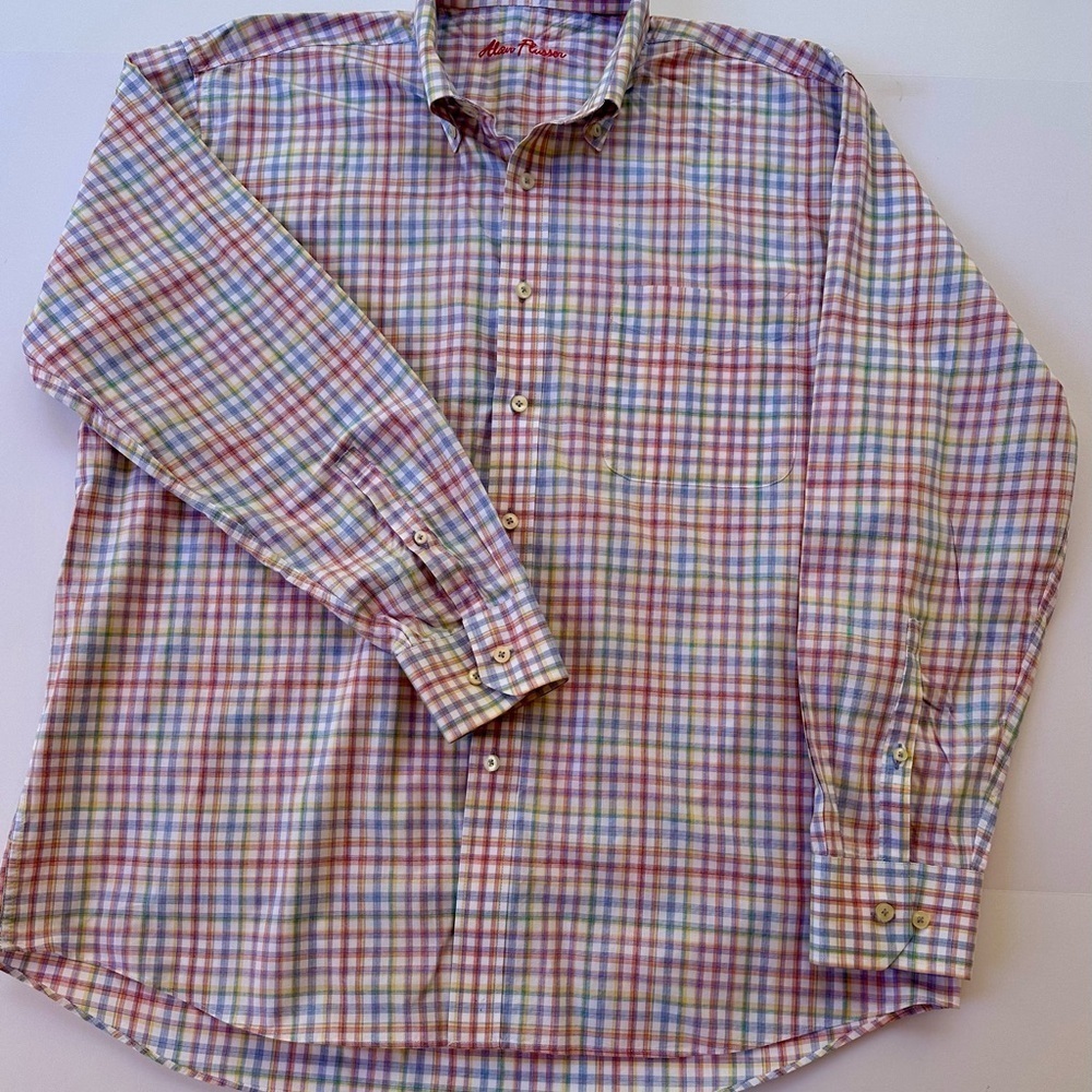Men’s Alan Flusser Designer Long Sleeve Shirt
Size XL​​​ - Picture 2 of 6